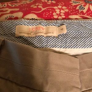 Women’s jcrew khaki shorts